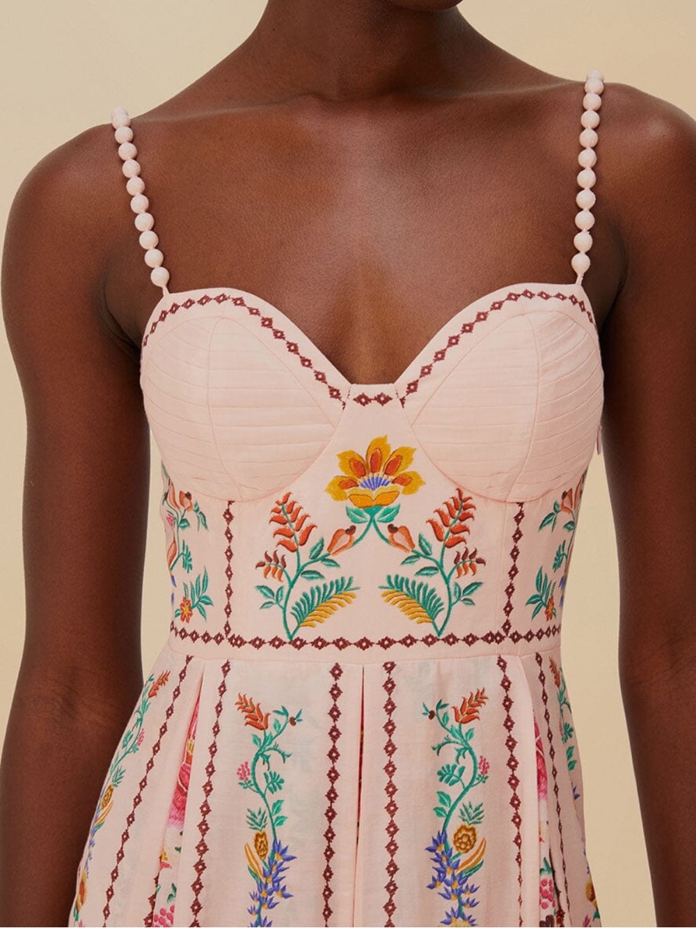 Farm Rio Delicate Forest Maxi Dress - Picture 2 of 10